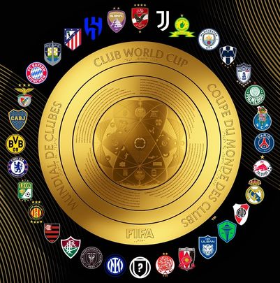 Clubes que disputarán el Mundial de Clubes 2025.Fuente: FIFA